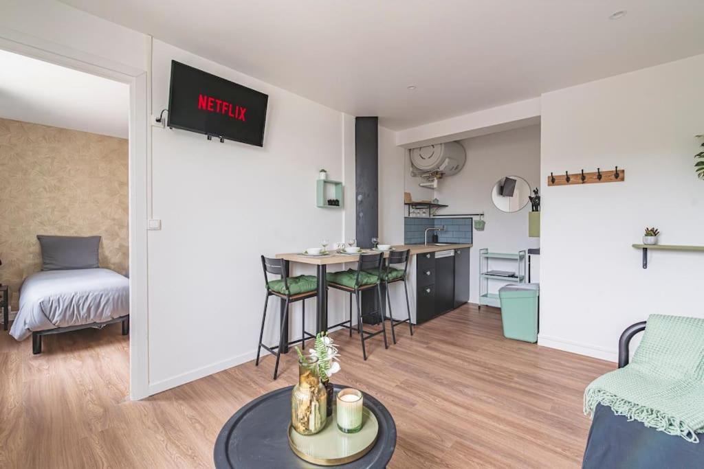 La Riviere, Appartement 3 Personnes Isles-sur-Suippe Dış mekan fotoğraf